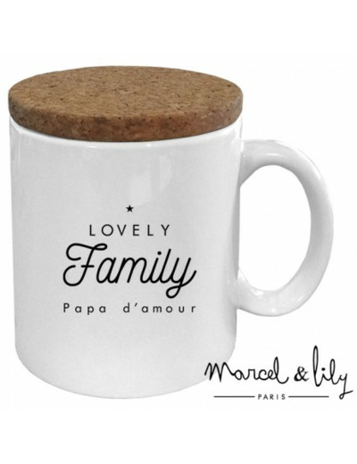 Mug - Lovely family papa d'amour