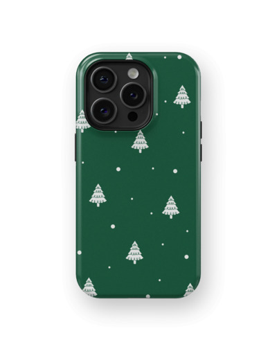 Snowy Pines | Coque de téléphone 3D 2en1 Ultra-résistante