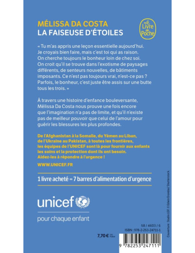LA FAISEUSE D'ETOILES - UNICEF