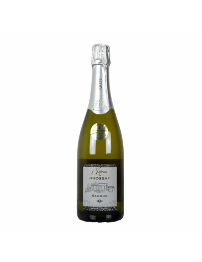 Saumur mousseux blanc brut château de Brossay 75 cl