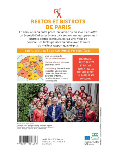 GUIDE DU ROUTARD RESTOS ET BISTROTS DE PARIS 2024/25