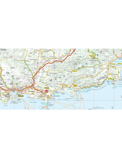 PROVENCE ALPES COTE D'AZUR 1 : 275.000 - MARCO POLO HIGHLIGHTS