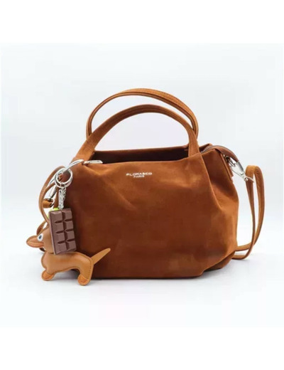 P404- Sac bourse & Bijou de sac (camel)