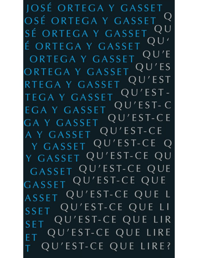 QU'EST-CE QUE LIRE ?
