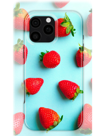 Original Strawberries | Coque de téléphone 3D 2en1 Ultra-résistante