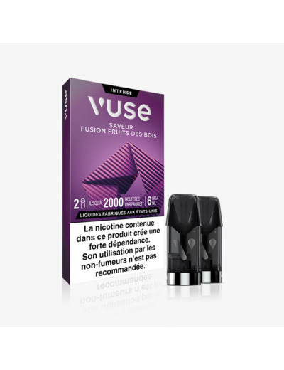 2 pods saveur Fusion Fruits des Bois - 10mg/ml