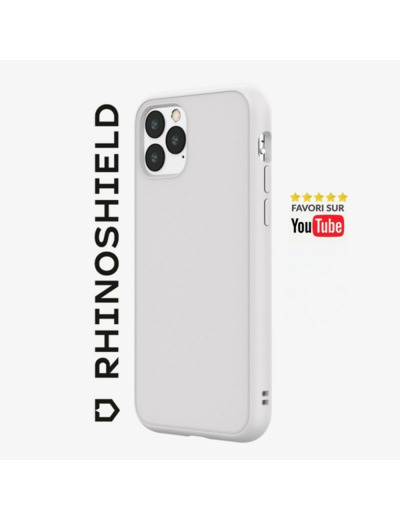 RHINOSHIELD COQUE SOLIDSUIT BLANC CLASSIC POUR APPLE IPHONE 13 PRO MAX (6.7)