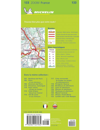 CARTE ZOOM LANDES SUD - COTE BASQUE