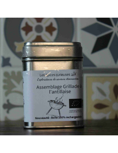 Assemblage Grillade à l'antillaise - 40G - Boite métal