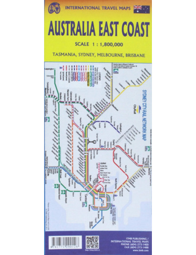 AUSTRALIA EAST COAST 1:1 800 000
