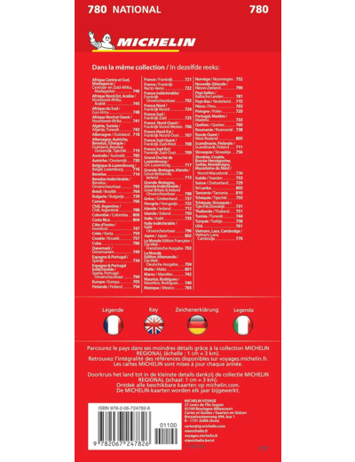 CARTE NATIONALE MONTENEGRO