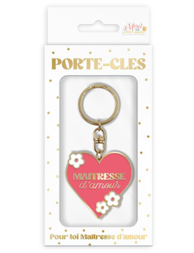 Porte clés Maitresse d'amour