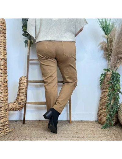 P154- Jean 7/8ème Voggo T42-T50 (camel)