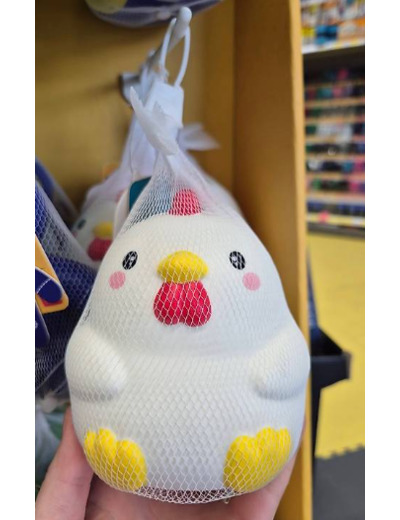 Poule Anti stress Legami parfum fraise