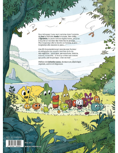 LA FOLLE HISTOIRE DES PLANTES - TOME 1 - LA BD QUI NE RACONTE PAS DE SALADES