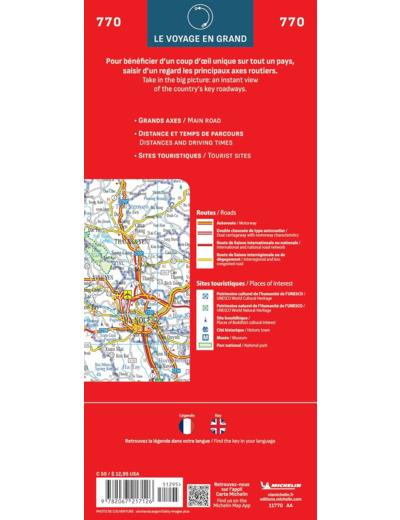 CARTE NATIONALE VIETNAM LAOS CAMBODGE / CAMBODIA