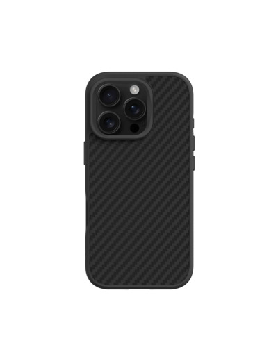 Coque RHINOSHIELD SolidSuit Carbone pour iPhone 16 Pro
