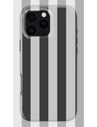 Black Stripes Case | Coque de téléphone 3D 2en1 Ultra-résistante
