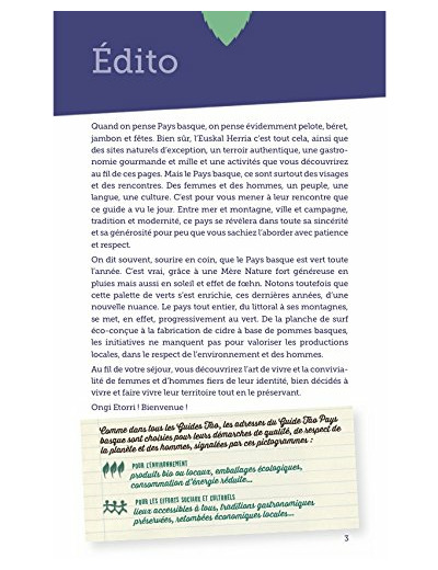 GUIDE TAO PAYS BASQUE - UN VOYAGE ECOLO ET ETHIQUE