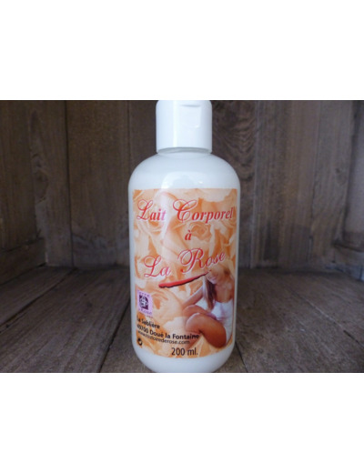 Lait corporel à la rose (200ml)