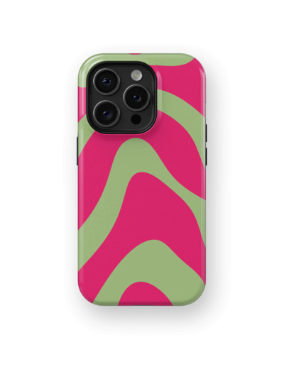 Playful Waves | Coque de téléphone 3D 2en1 Ultra-résistante