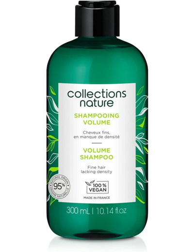 Collections nature  Shampooing Volume pour cheveux fins en perte de densité