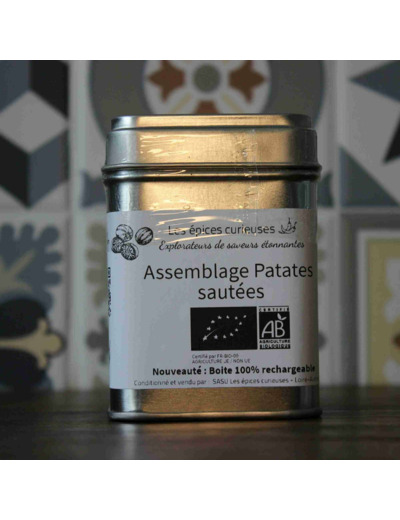 Assemblage à patates sautées - Boite métal
