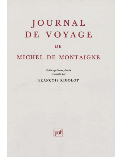 JOURNAL DE VOYAGE