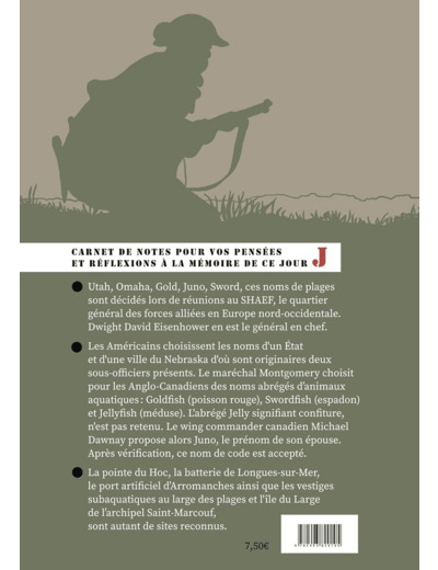 D-DAY, CARNET DES PLAGES - 80EME ANNIVERSAIRE DU DEBARQUEMENT