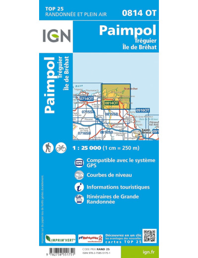 0814OT PAIMPOL TREGUIER ILE DE BREHAT