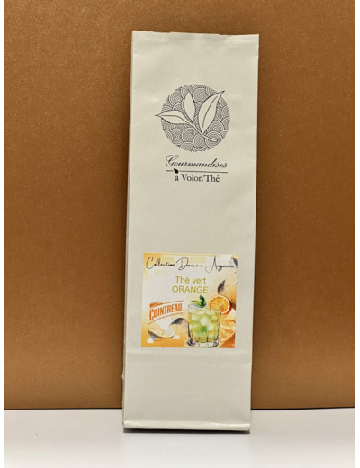 Thé vert orange & cointreau (75gr)