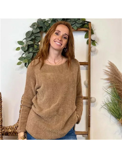 K121- Pull « Pilou Pilou » (Tu) 🇮🇹 (camel)