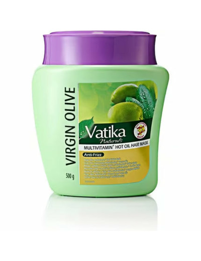 Vatika - Masque Capillaire à l’Olive Vierge – 500 g