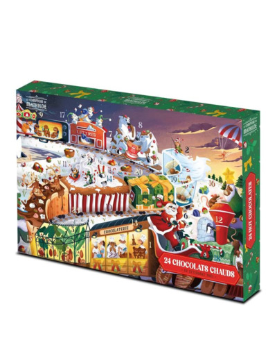 Coffret 24 Chocolats Chauds En Attendant Noël 24X25G