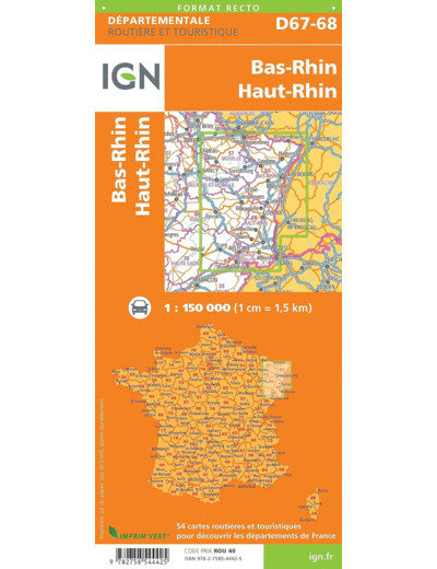 D67 D68 BAS-RHIN HAUT-RHIN