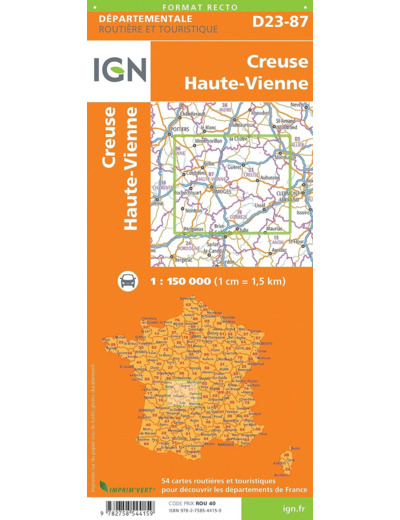 D23 D87 CREUSE HAUTE-VIENNE