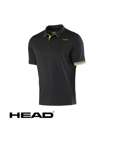 HEAD POLO SHIRT PERFORMANCE Black