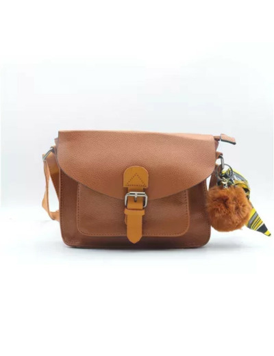 P532- Sac Flora and Co (camel)