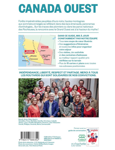 GUIDE DU ROUTARD CANADA OUEST 2024/25