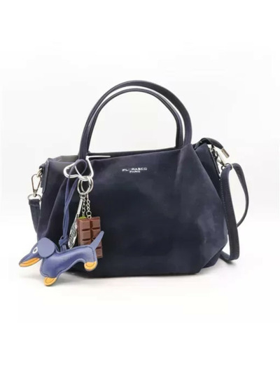 P404- Sac bourse & Bijou de sac (marine)