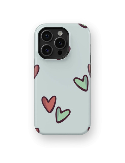 Little Hearts | Coque de téléphone 3D 2en1 Ultra-résistante