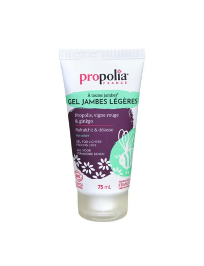 Gel jambes légères, Propolis, Vigne rouge