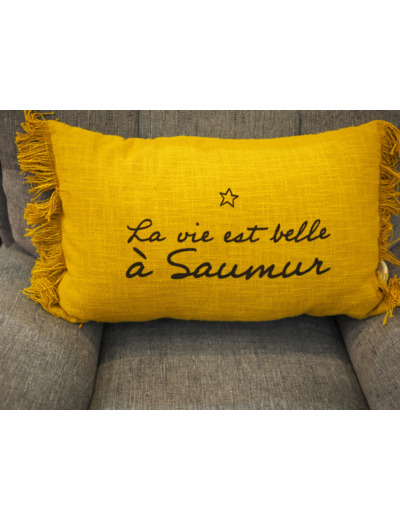Coussin rectangle Saumur