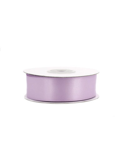 Ruban satin double face 25 mm de large 20 metres de long Parme