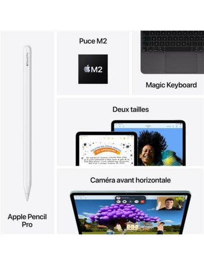 APPLE iPad Air 11 Pouces (2024) Puce M3 - Neuf