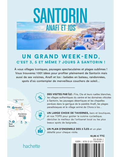 SANTORIN, ANAFI, IOS GUIDE UN GRAND WEEK-END