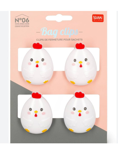 clips de fermeture pour sachets