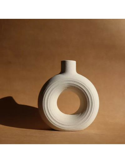 Vase circulaire en céramique