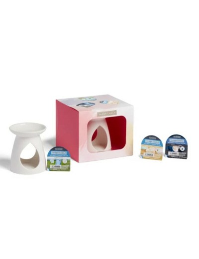 Coffret cadeau Printemps - BRULEUR + 3 FONDANTS DE CIRE