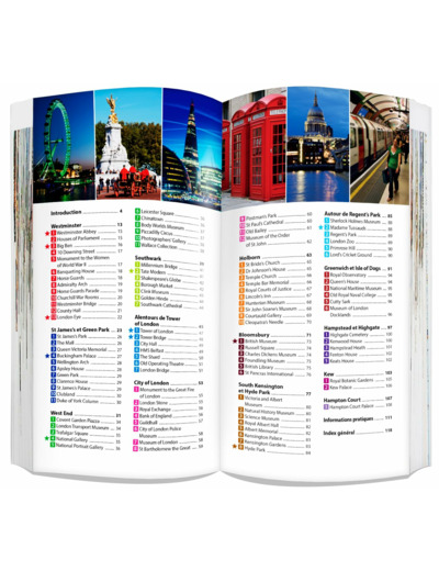 LONDRES (GUIDE ET CARTE LAMINEE)